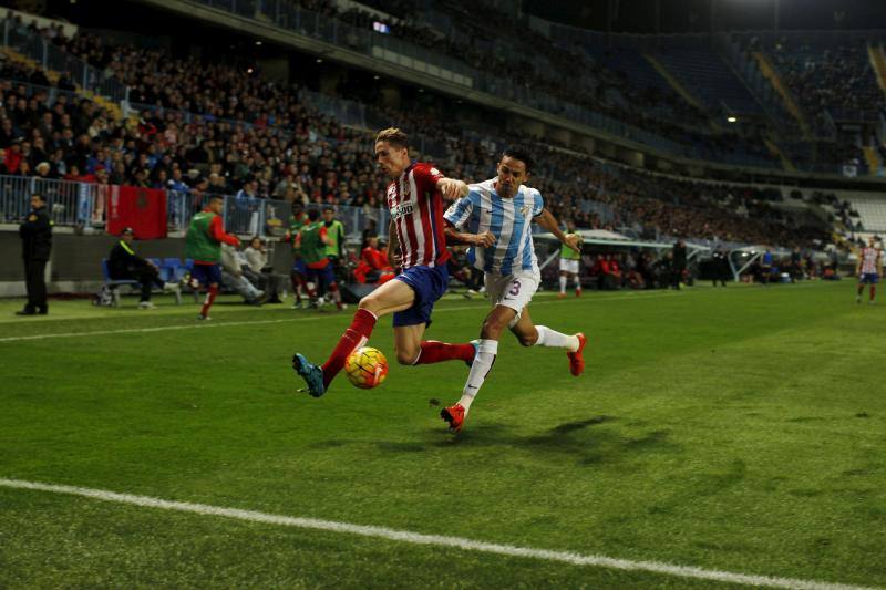 Las mejores imágenes del Málaga-Atlético