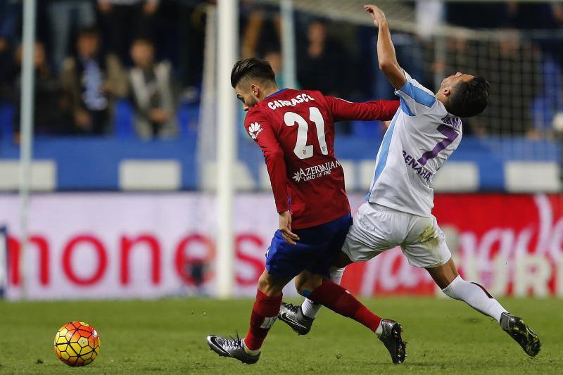 Las mejores imágenes del Málaga-Atlético