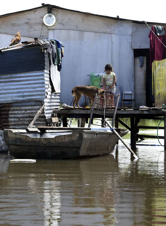 Terribles inundaciones en Asunción, Paraguay