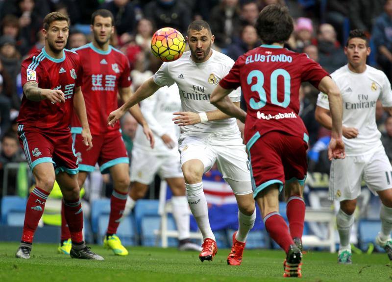 Las mejores imágenes del Real Madrid-Real Sociedad