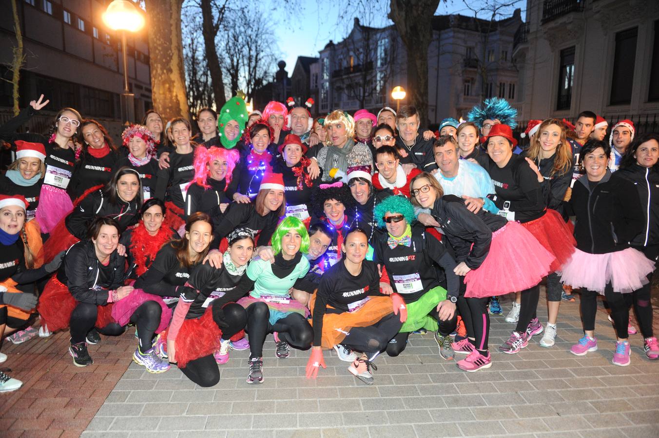 Calentamiento para la San Silvestre de Vitoria 2015