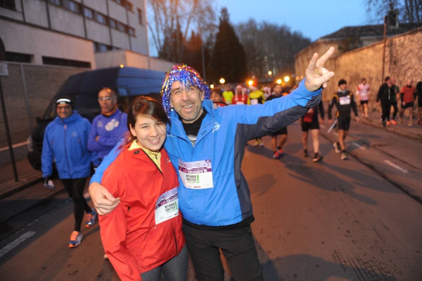 Calentamiento para la San Silvestre de Vitoria 2015