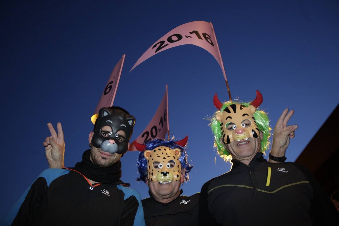 Calentamiento para la San Silvestre de Vitoria 2015