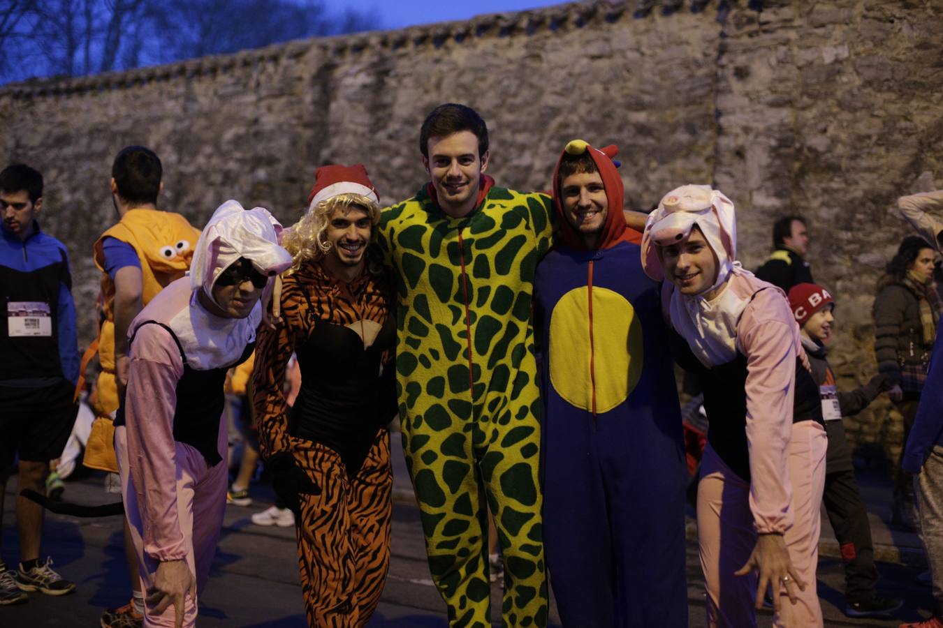 Calentamiento para la San Silvestre de Vitoria 2015