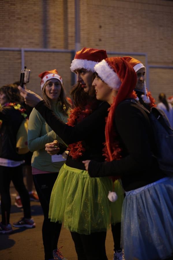 Calentamiento para la San Silvestre de Vitoria 2015