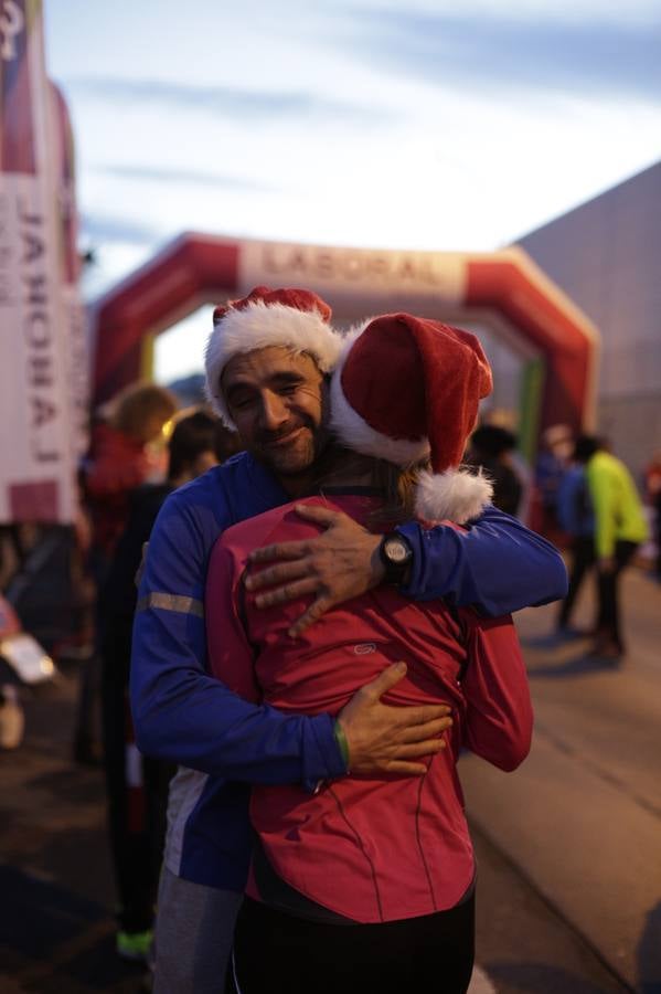 Calentamiento para la San Silvestre de Vitoria 2015