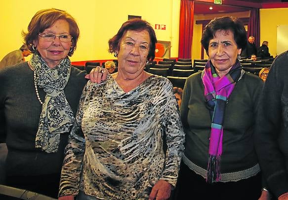 María Luisa Ibeas, Conchi Gutiérrez, Rosario Garmón y Emilio Gutiérrez.