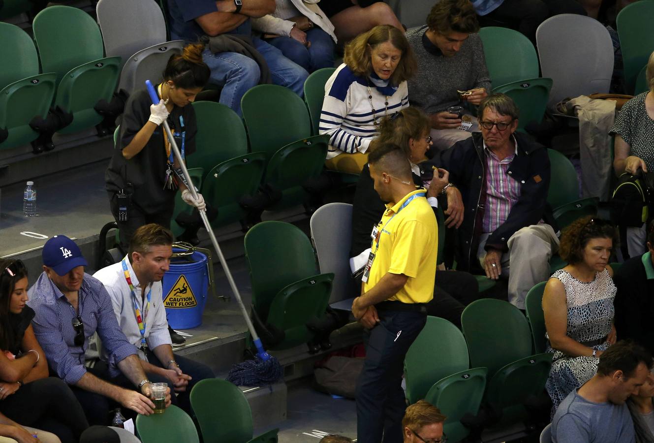 El desmayo del suegro de ndy Murray