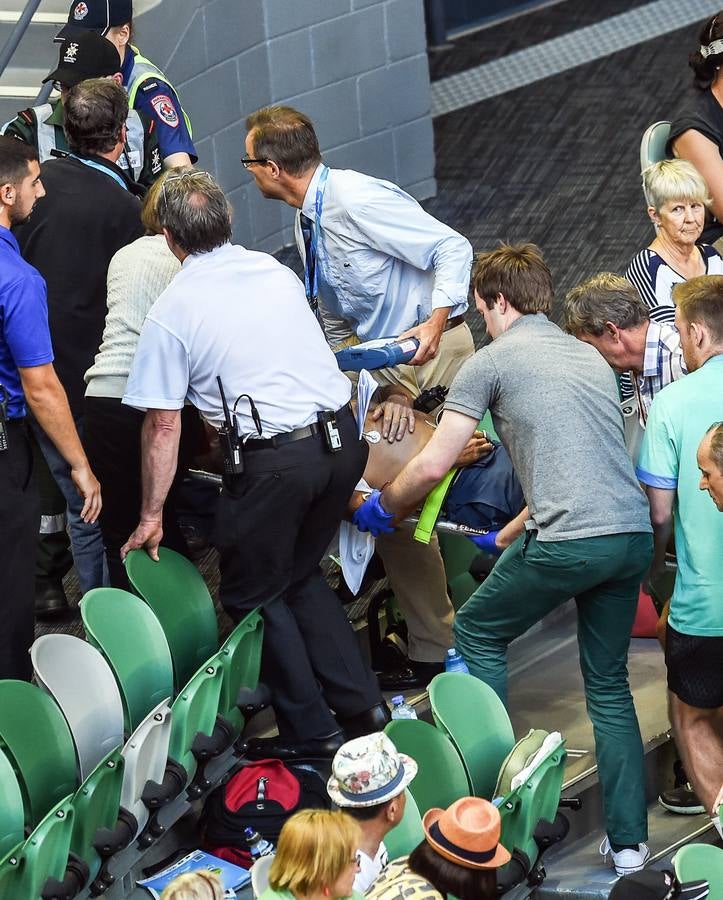 El desmayo del suegro de ndy Murray