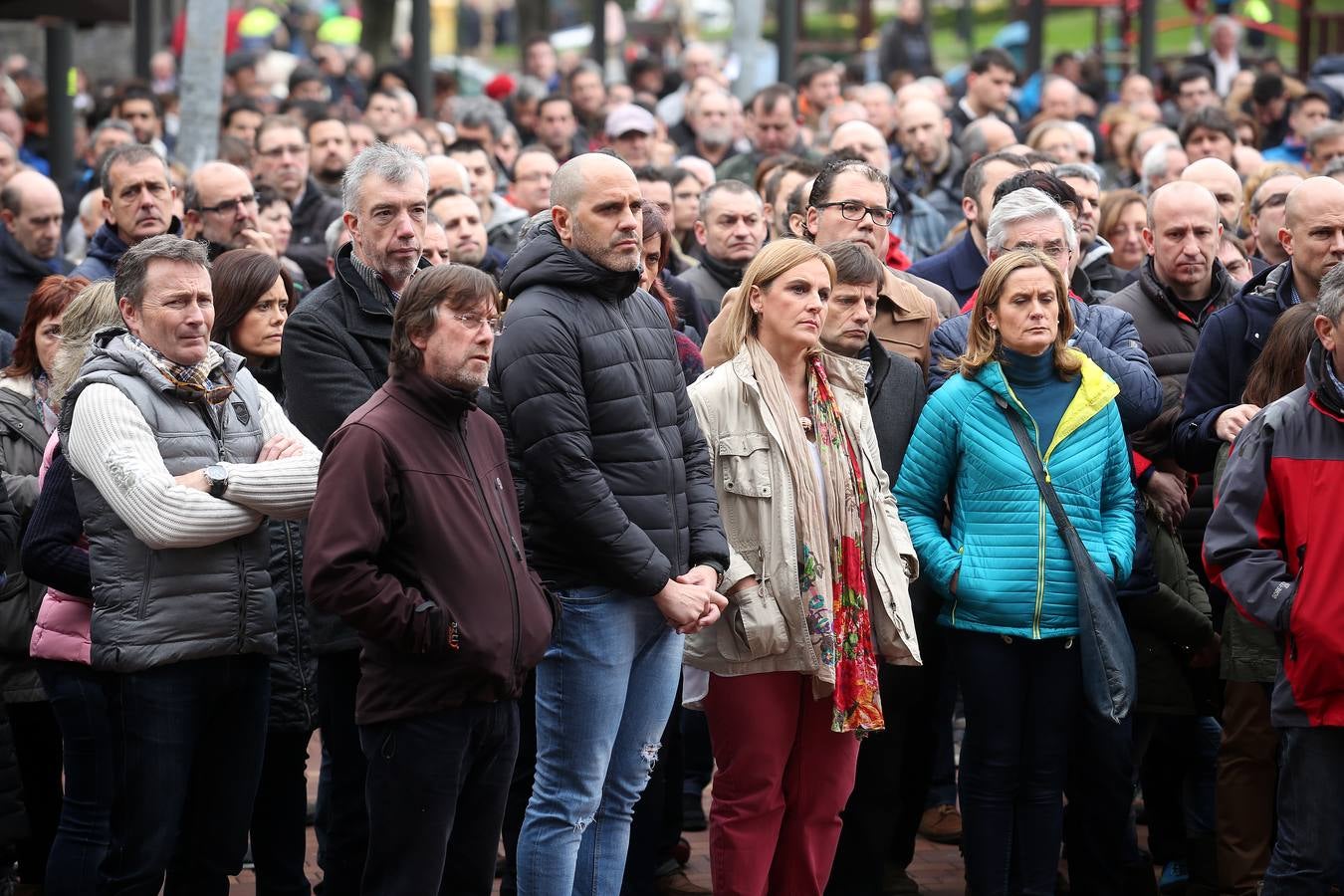 Trabajadores de la ACB de Sestao protestan por la &quot;parada temporal indefinida&quot;