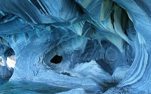 Las cavernas de mármol.