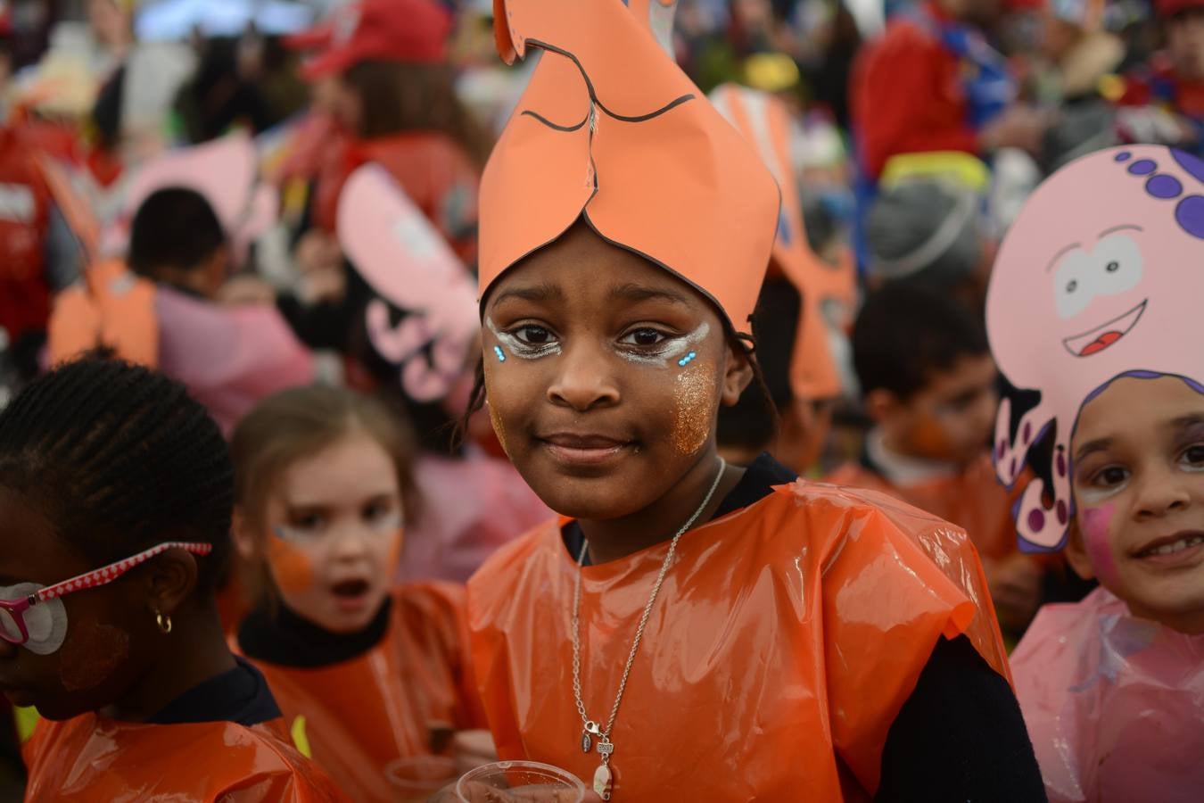 Los niños se apoderan del Carnaval en Bilbao