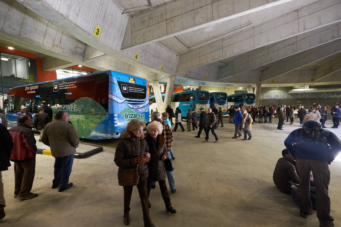 San Sebastián estrena la estación de autobuses de Atotxa
