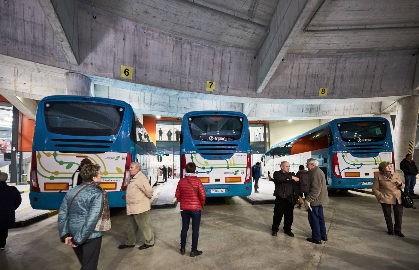 San Sebastián estrena la estación de autobuses de Atotxa