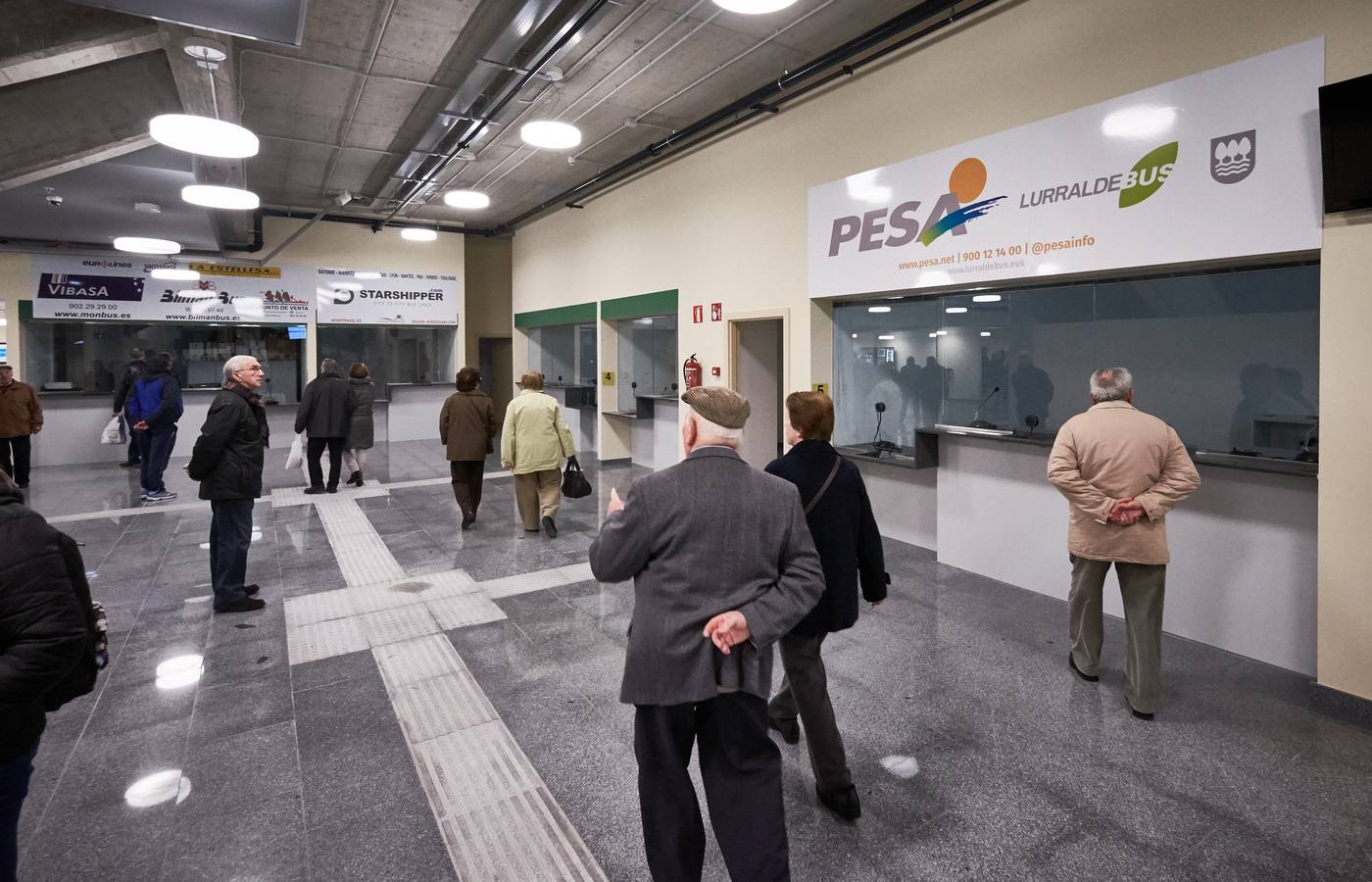 San Sebastián estrena la estación de autobuses de Atotxa