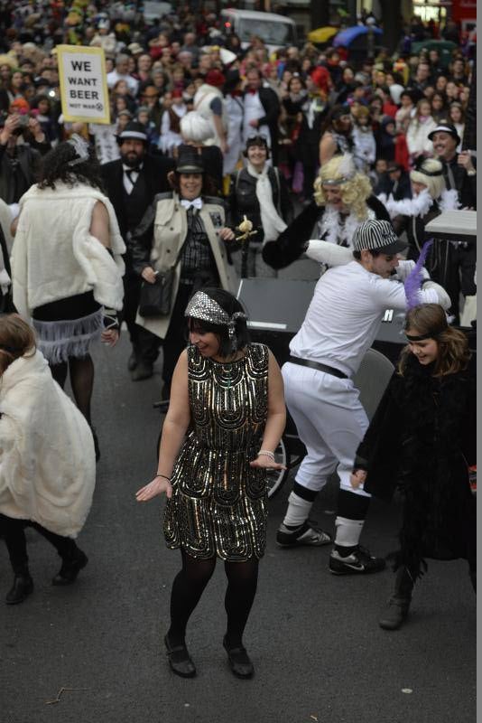 El Carnaval se adueña de la Gran Vía