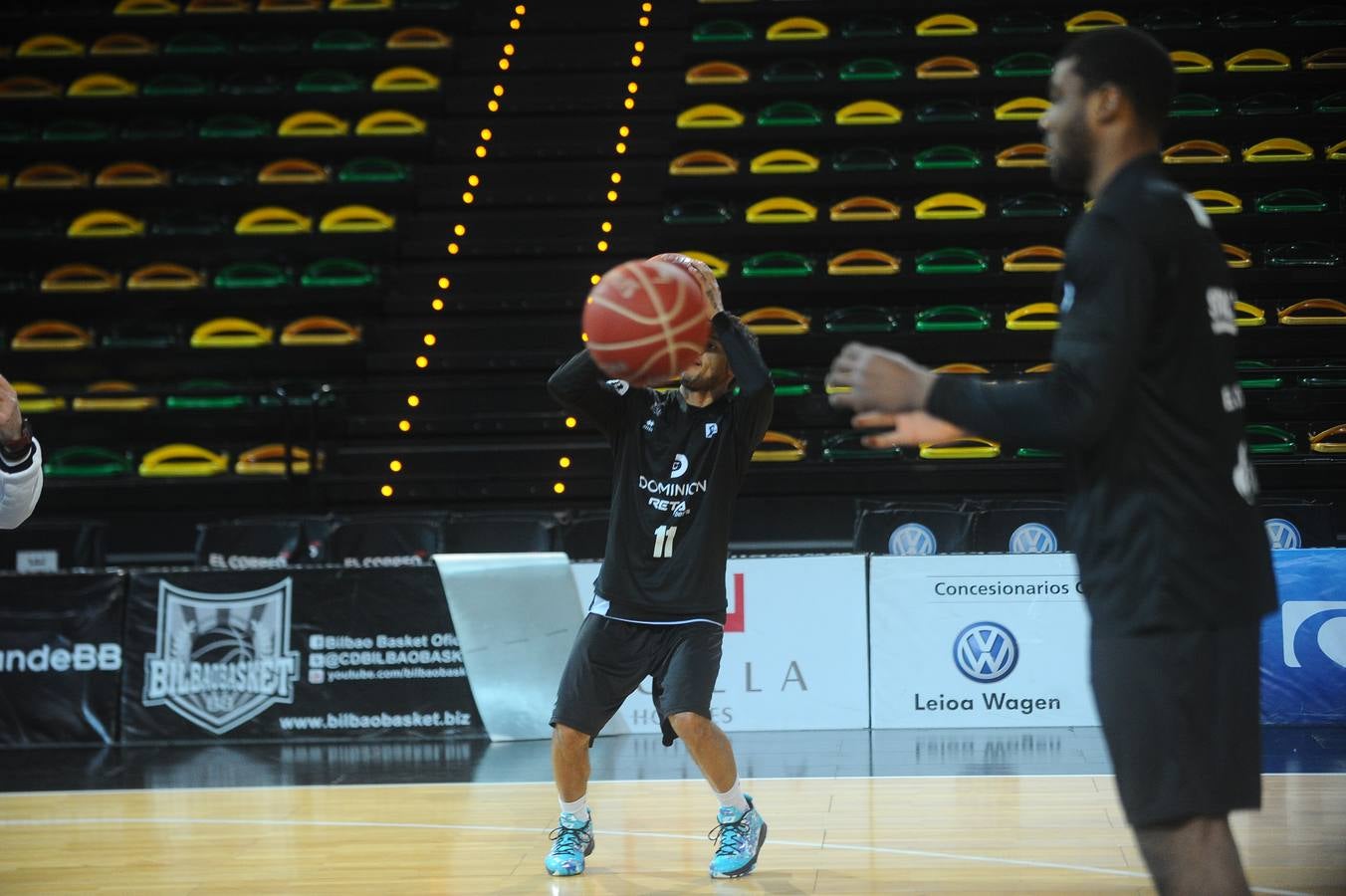 El Bilbao Basket se entrena para la Copa