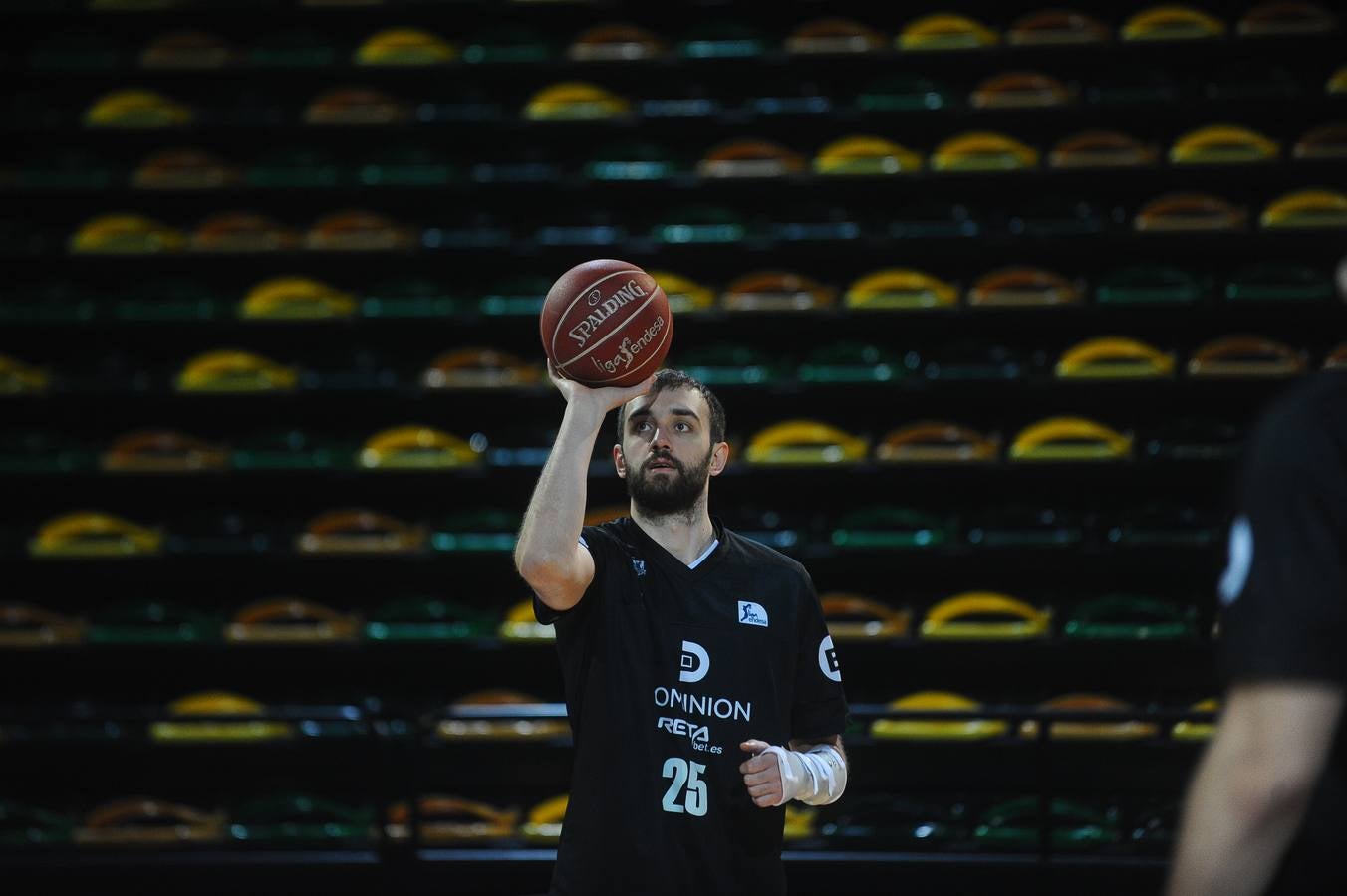 El Bilbao Basket se entrena para la Copa