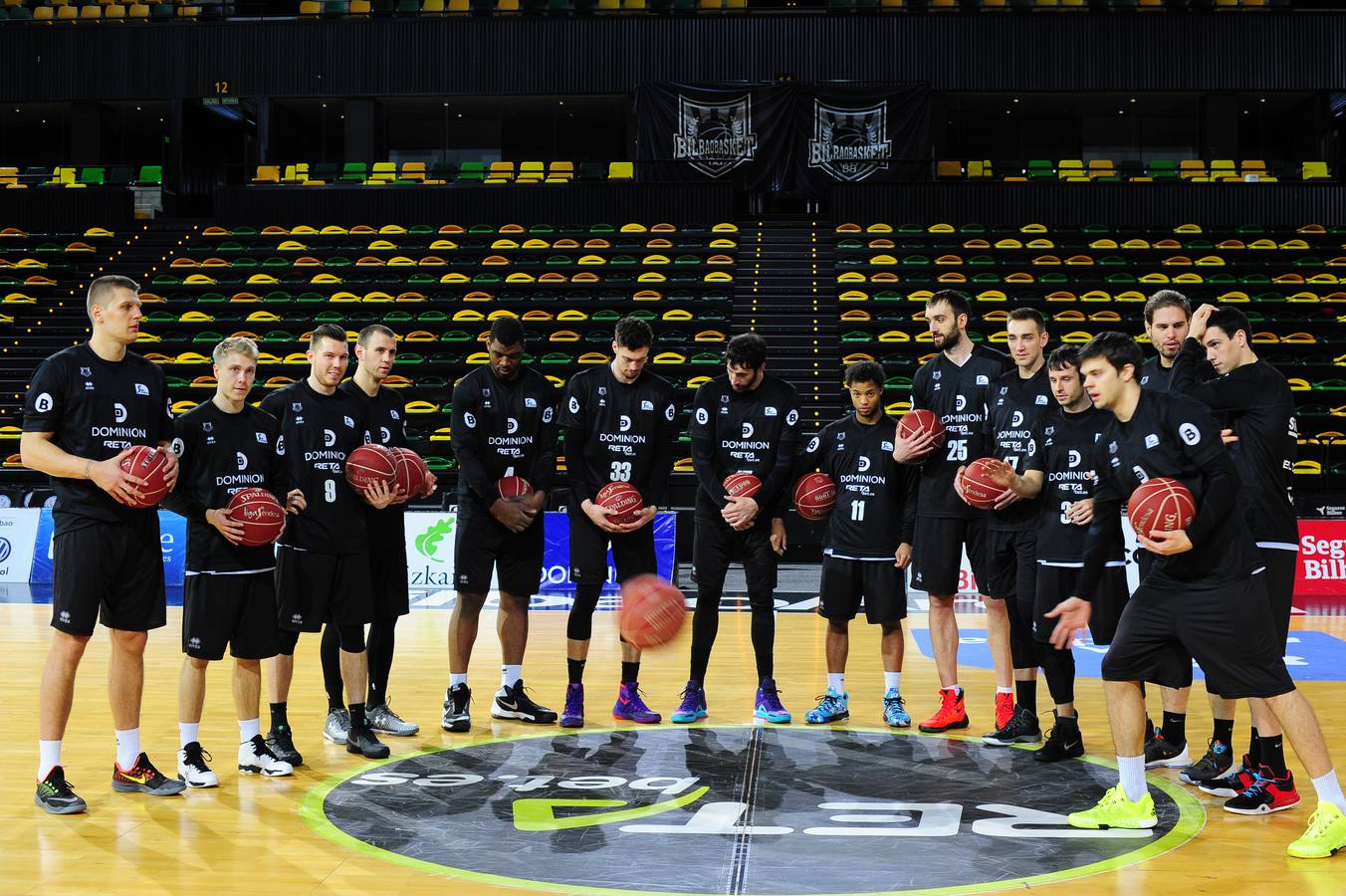 El Bilbao Basket se entrena para la Copa