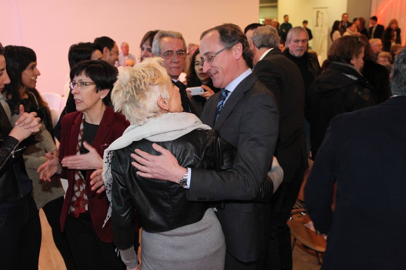 Acto en memoria de Fernando Buesa y de Jorge Díez, asesinados por ETA en Vitoria