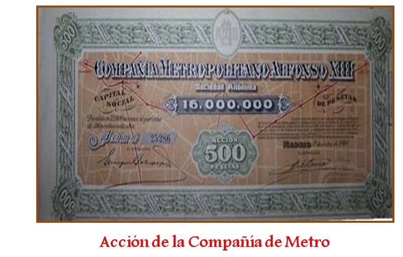 Acciones del Metropolitano Alfonso XIII, con las que se cubre una parte de la financiación de los trabajos.