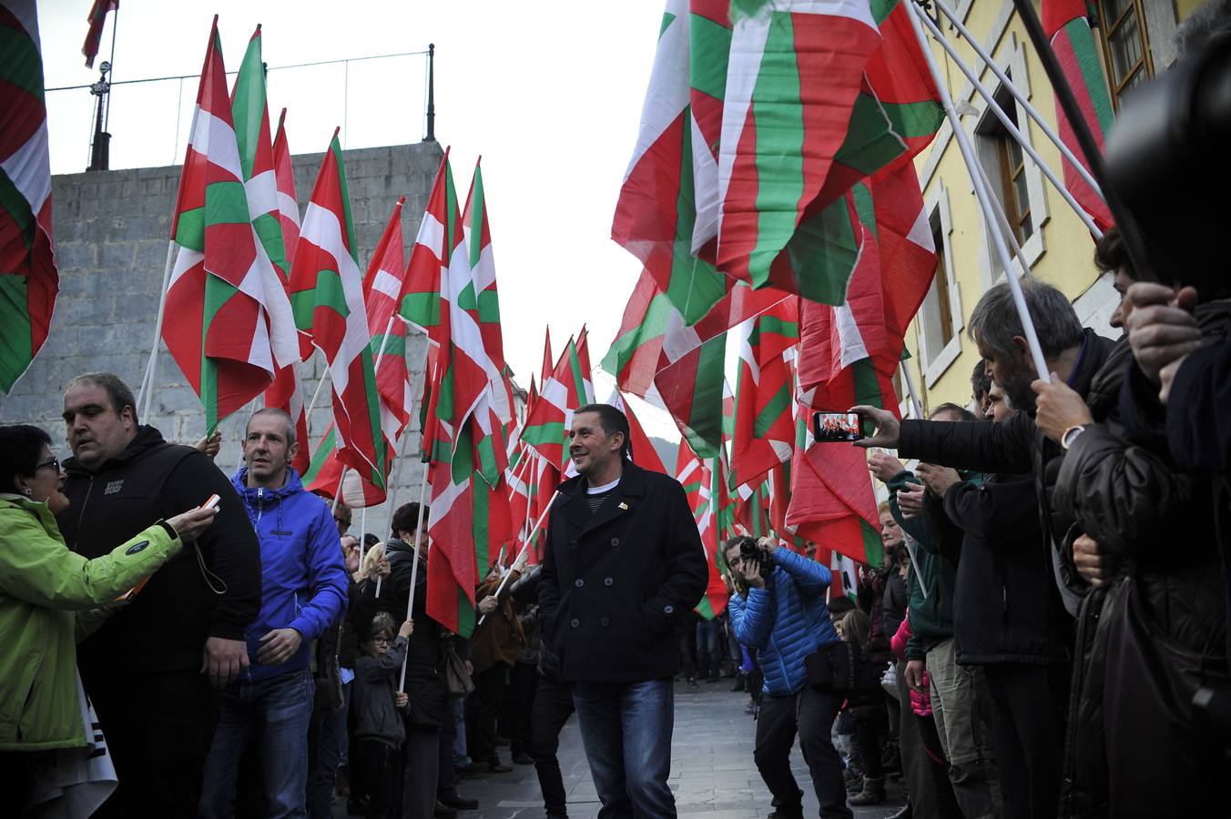 Homenaje a Otegi en Elgoibar