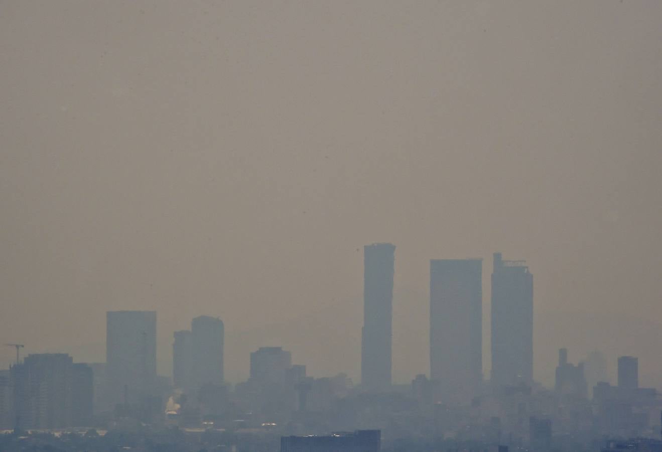 México se ahoga en medio del humo