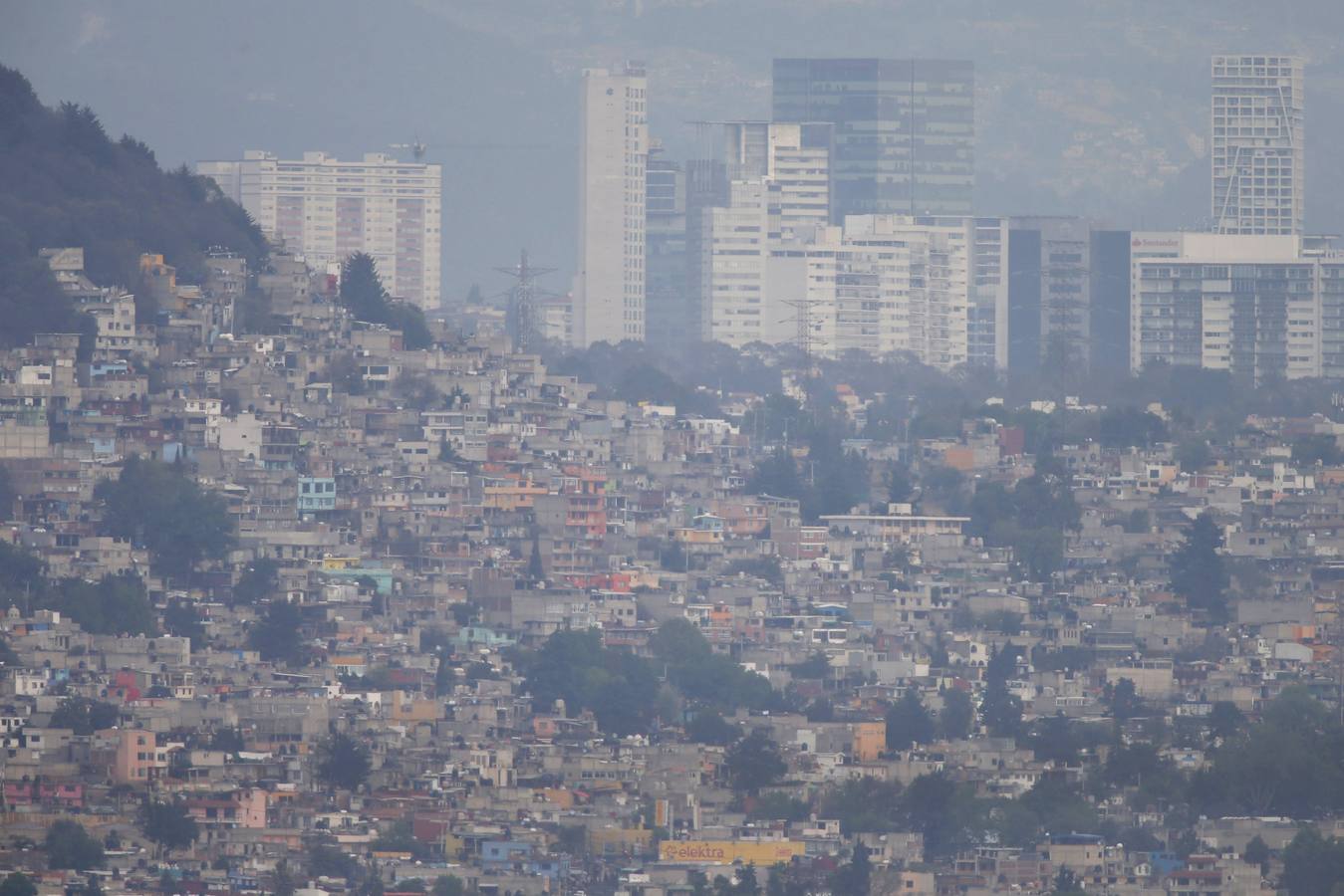 México se ahoga en medio del humo