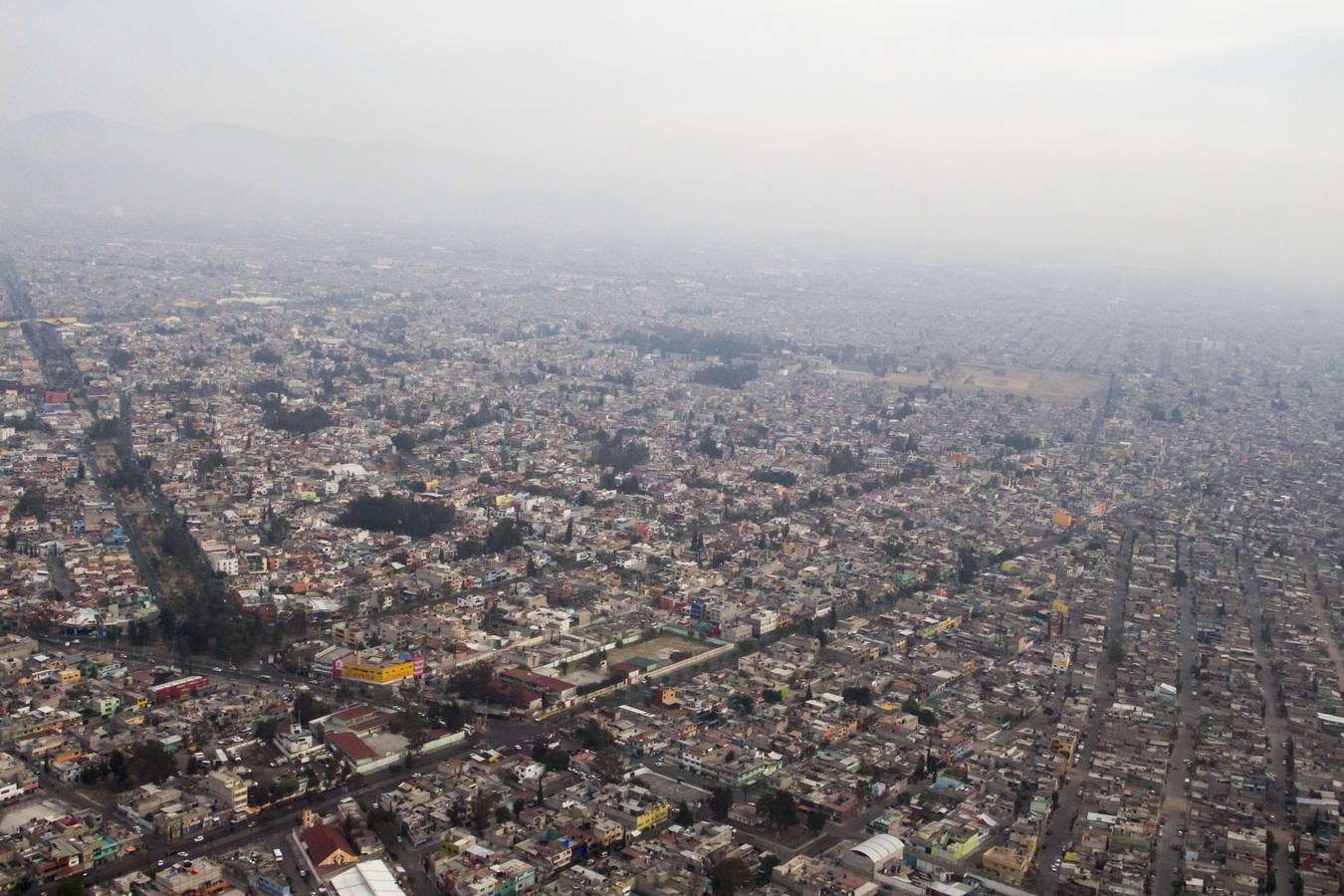 México se ahoga en medio del humo