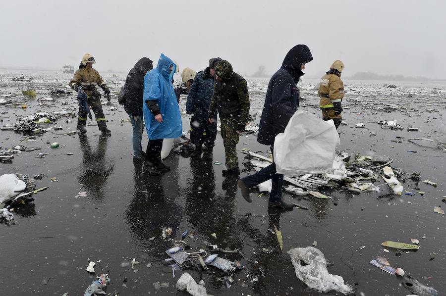 Accidente aéreo en Rusia