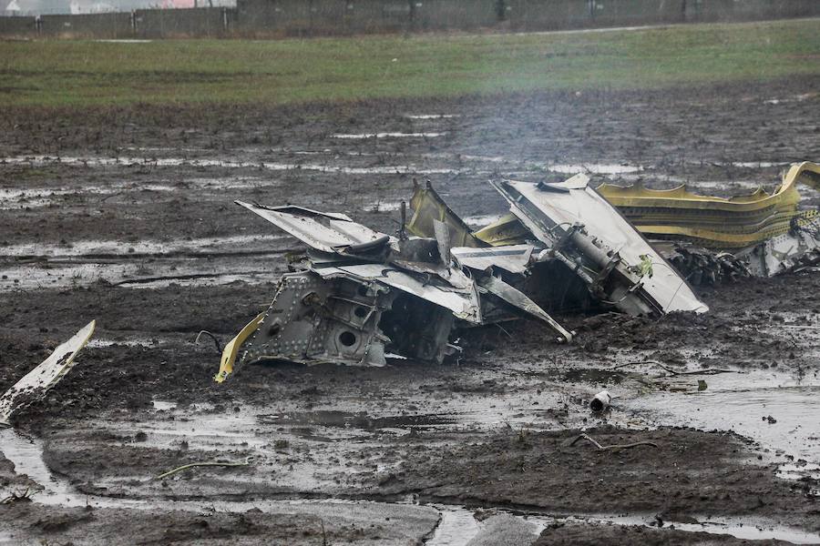 Accidente aéreo en Rusia