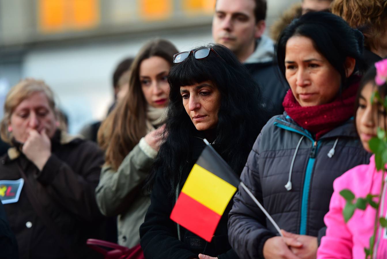 Actos en Bruselas en repulsa por los atentados