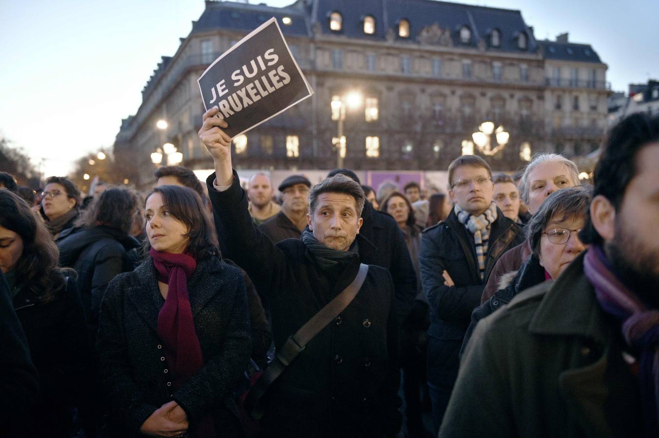 Actos en Bruselas en repulsa por los atentados