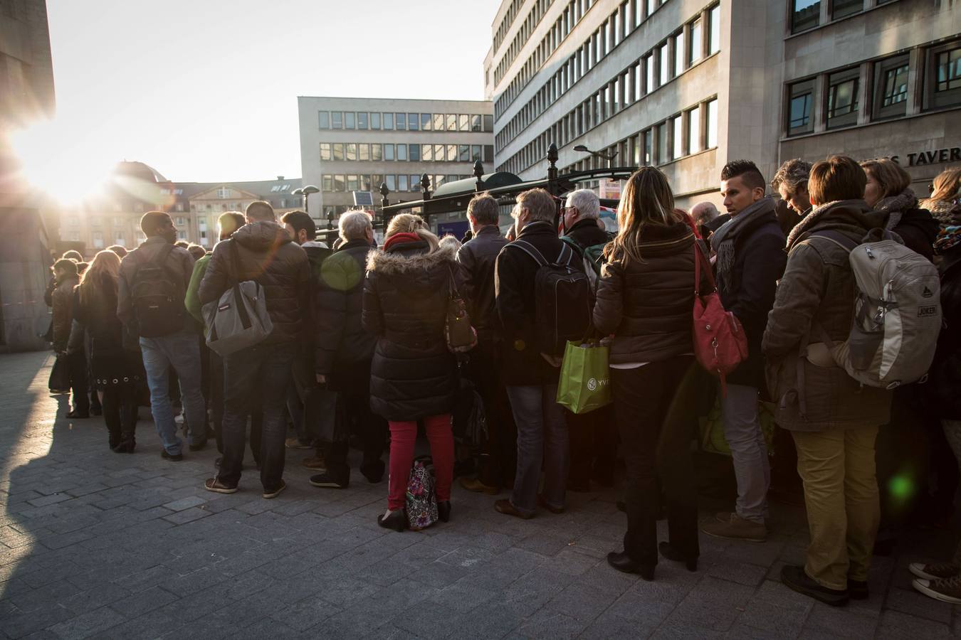 Actos en Bruselas en repulsa por los atentados