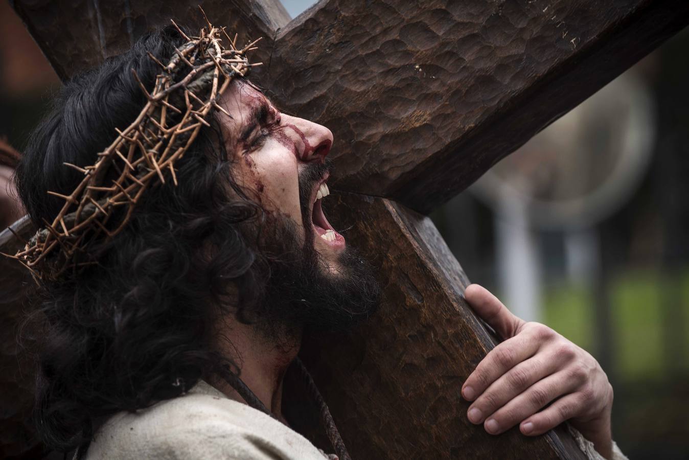 El Vía Crucis viviente en Balmaseda