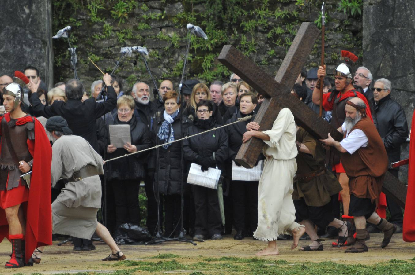 El Vía Crucis viviente en Balmaseda