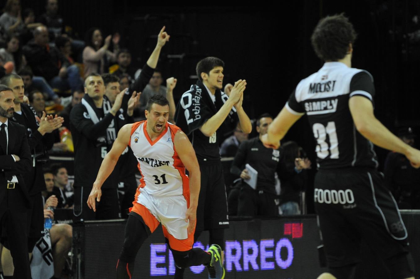 El Bilbao Basket-Fuenlabrada, en imágenes