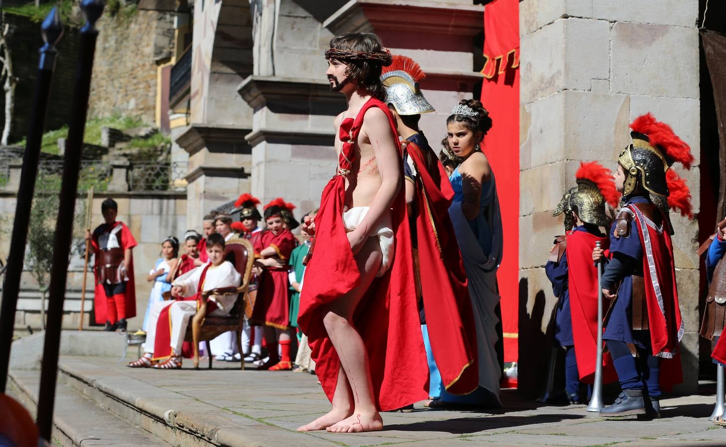 Vía Crucis Txiki en Balmaseda