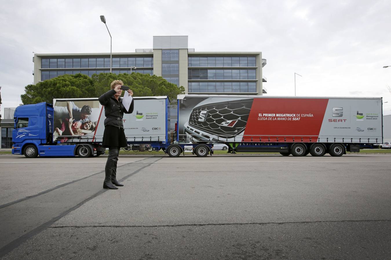 Megatruck, el camión más grande que ha recorrido España