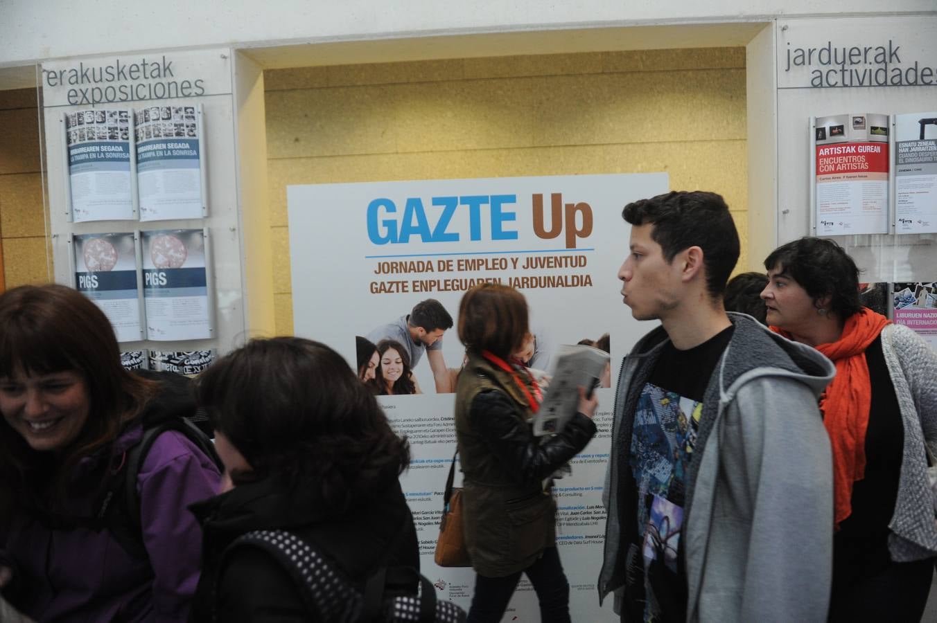 Gazte Up, el foro de empleo juvenil de Vitoria