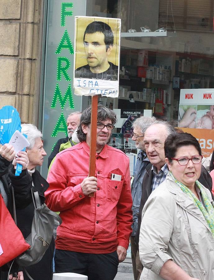 Manifestación en favor de los presos de ETA en Bilbao