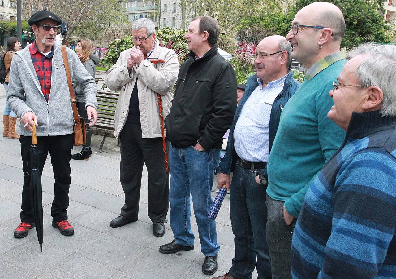 Manifestación en favor de los presos de ETA en Bilbao