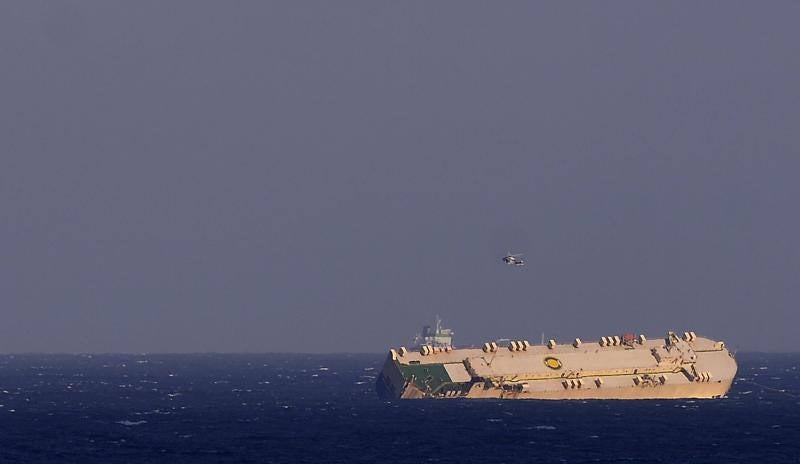 Primeras imágenes del interior del carguero &#039;Modern Express&#039;