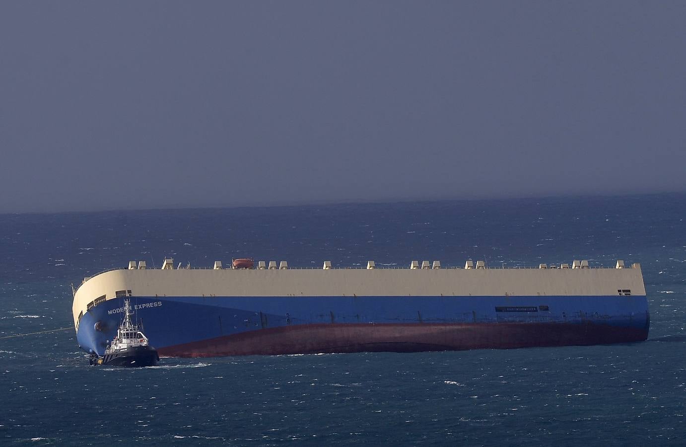 Primeras imágenes del interior del carguero &#039;Modern Express&#039;