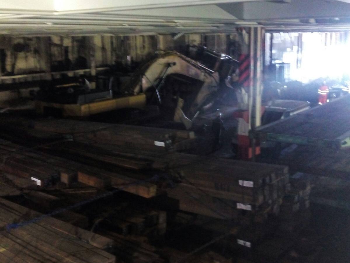 Primeras imágenes del interior del carguero &#039;Modern Express&#039;