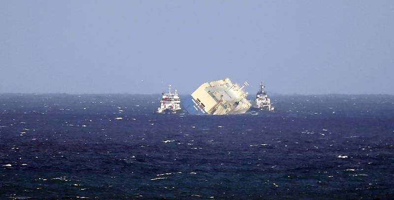 Primeras imágenes del interior del carguero &#039;Modern Express&#039;