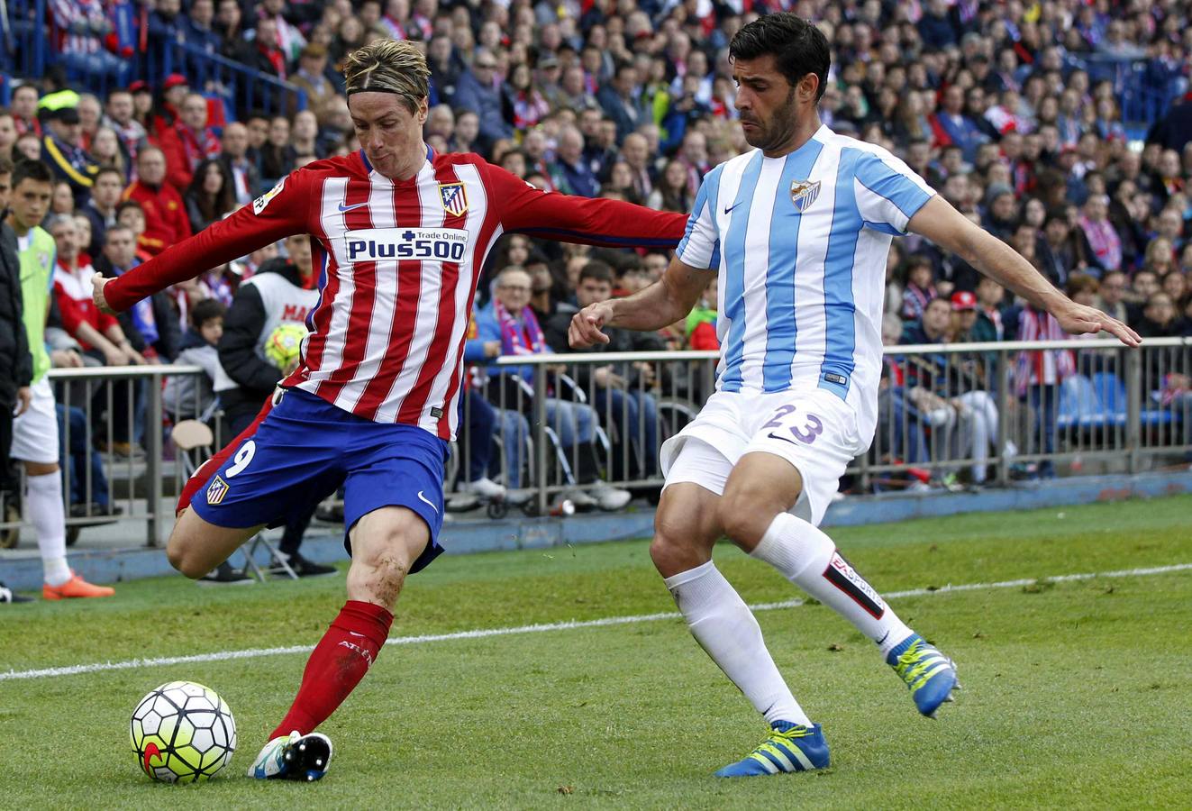 El Atlético - Málaga en imágenes