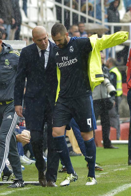 El partido entre el Rayo y el Real Madrid, en imágenes