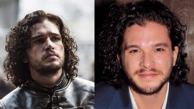 JON NIEVE (KIT HARINGTON): La popularidad de su personaje en 'Juego de Tronos' ha hecho que tenga varias propuestas cinematográficas. Ha protagonizado 'Doble identidad: Jaque al MI5' , y tiene un noviazgo con la actriz que interpretaba a Ygritte en la serie, Rose Leslie.