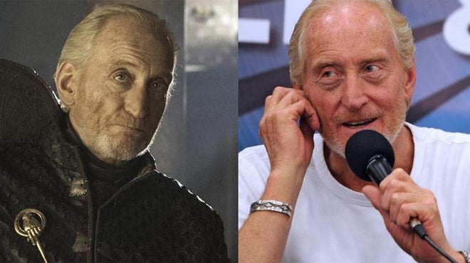 TYWIN LANNISTER (Charles Dance): El veterano actor, guionista y director ha seguido actuando en películas como 'Orgullo y Prejuicio + Zombies'. Ha sido padre a los 65 años de su tercer vástago. También actuó en la película 'ALI-G'.